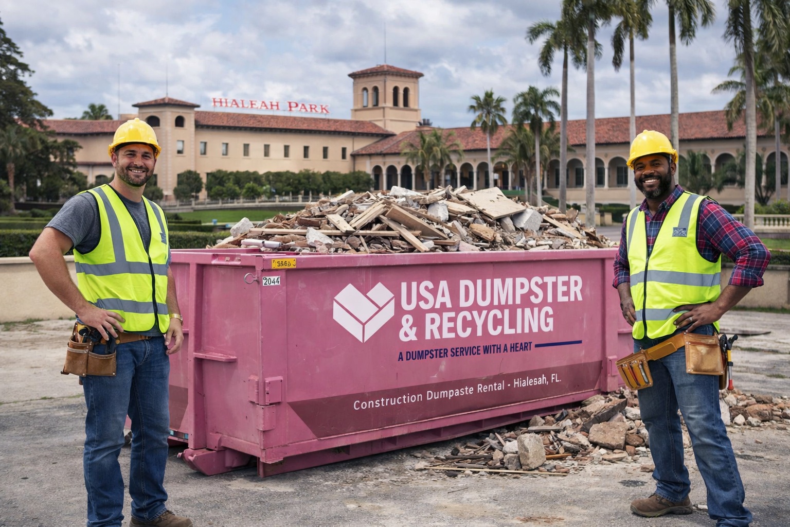 construction dumpster rental hialeah