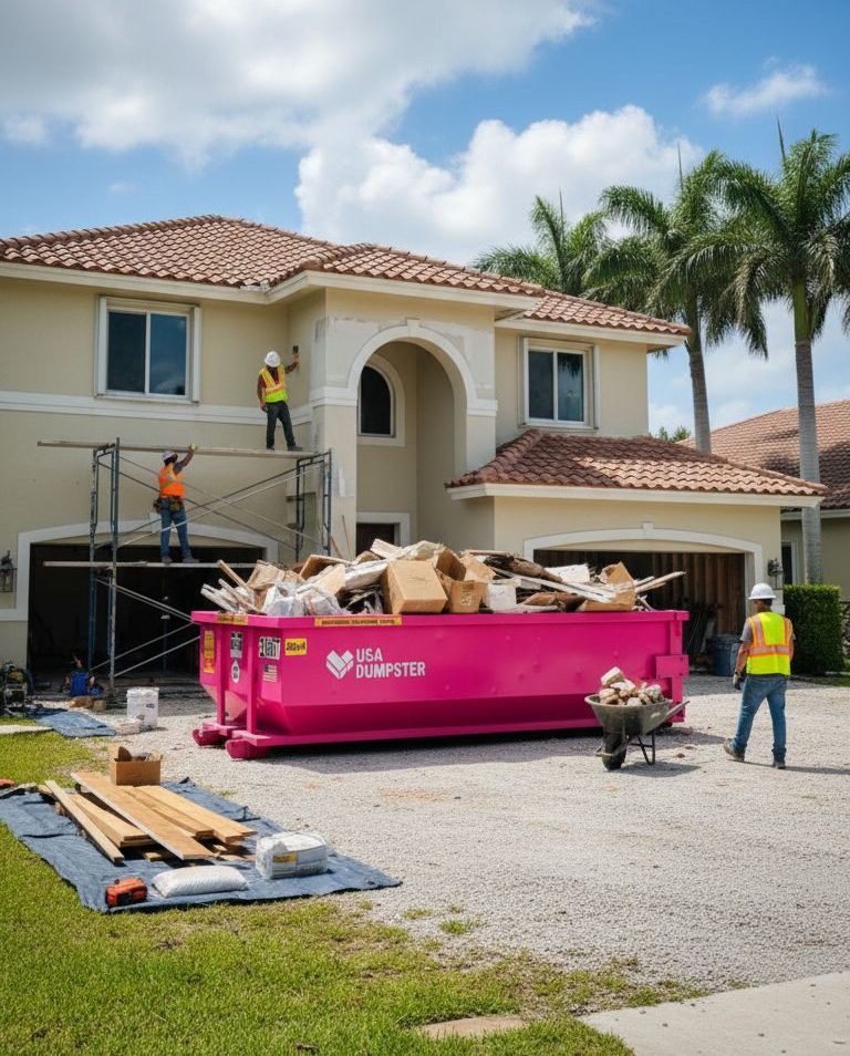 coral gables dumpster rental