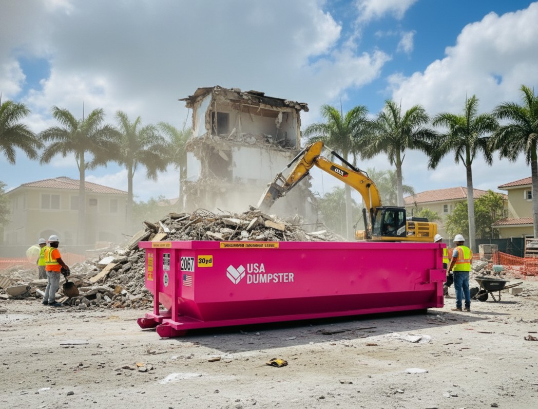demolition dumpster