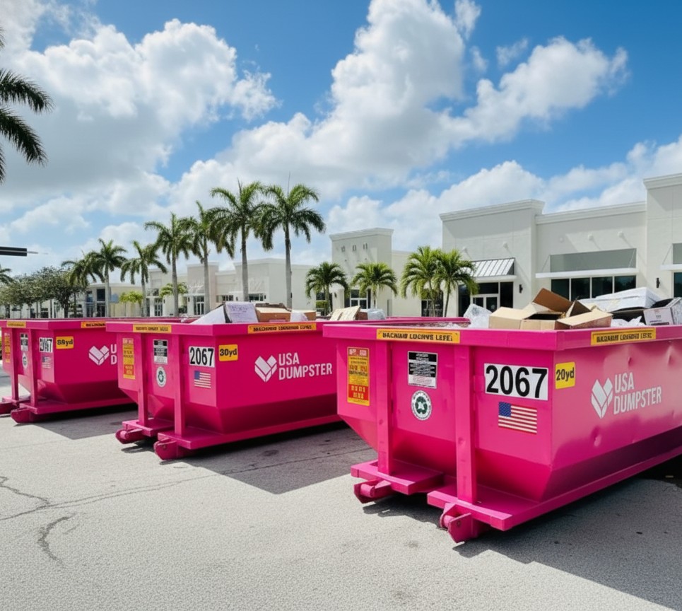 dumpster rental services coral gables