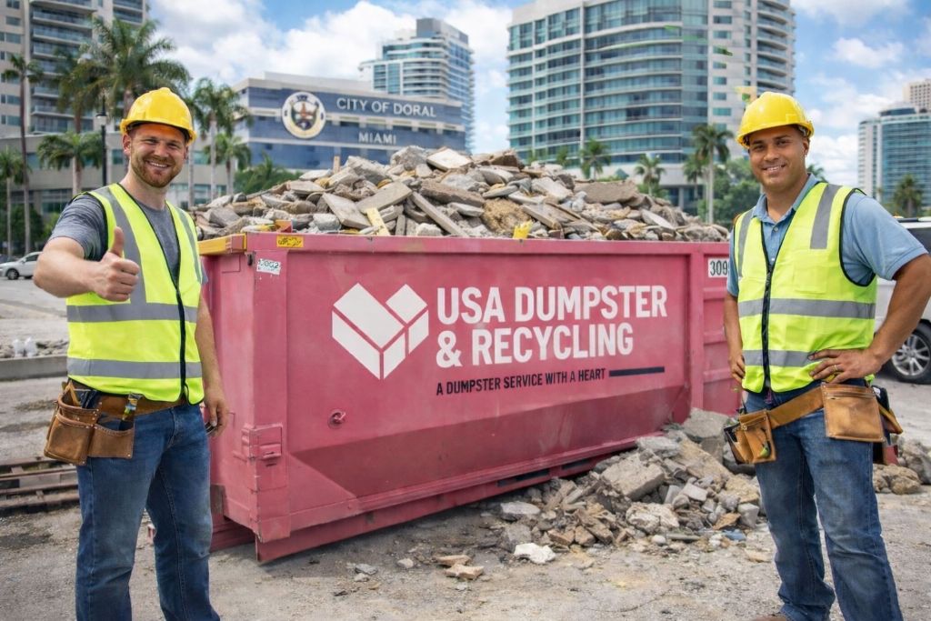 dumpster rental in doral