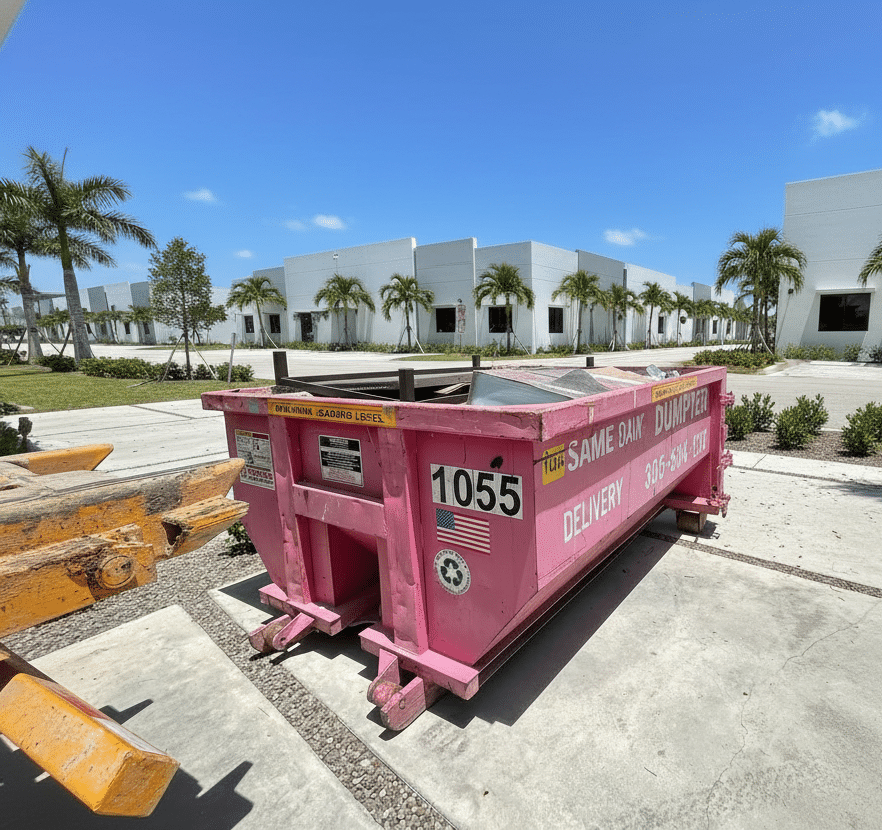 Same day dumspter rental in doral