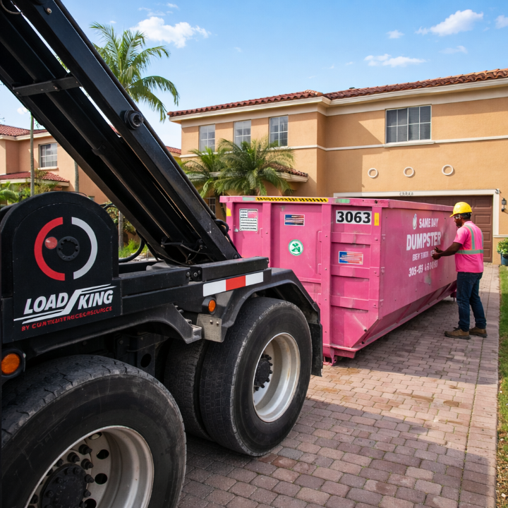 Dumpster delivery in Miami Gardens