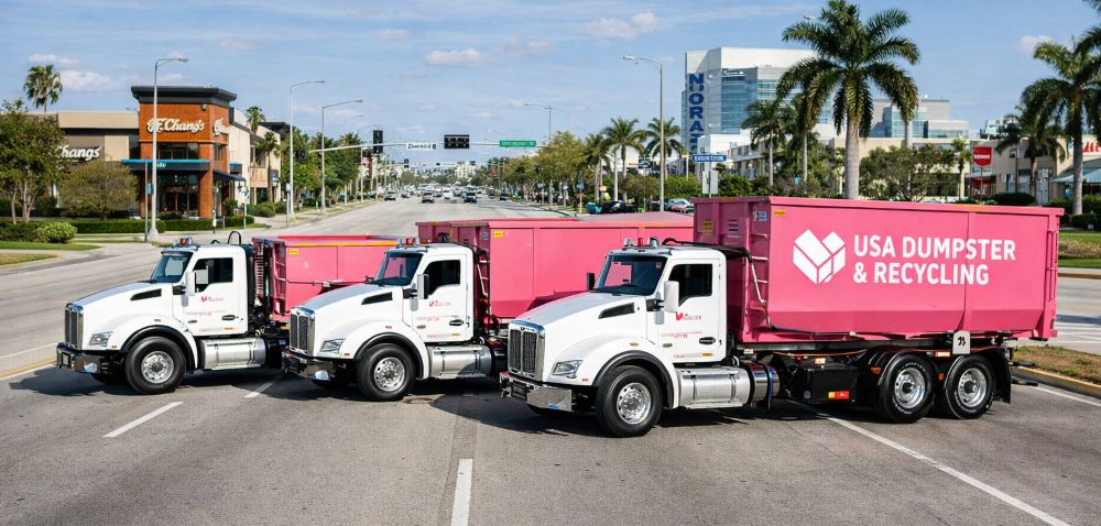 Same day dumpster rental in doral