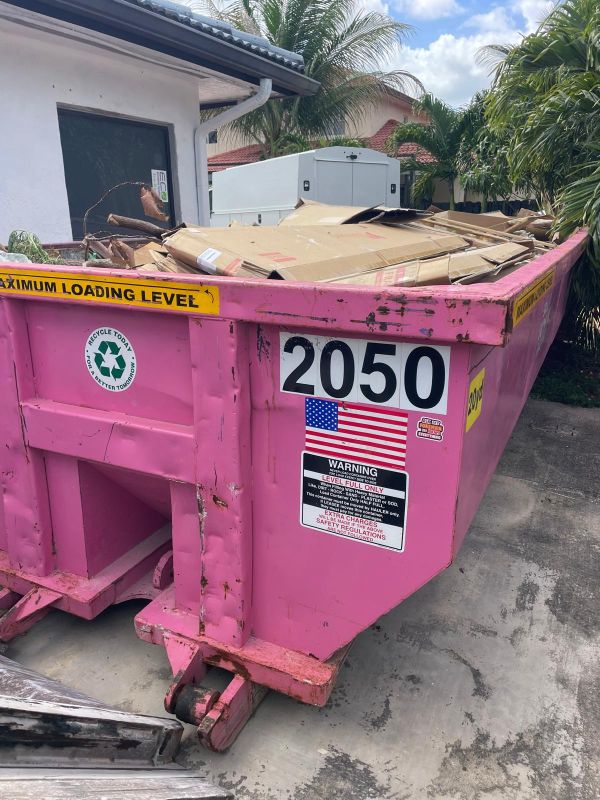 Debris removal dumpster Doral