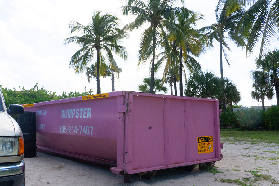 Residential dumpster rental Coral Gables FL