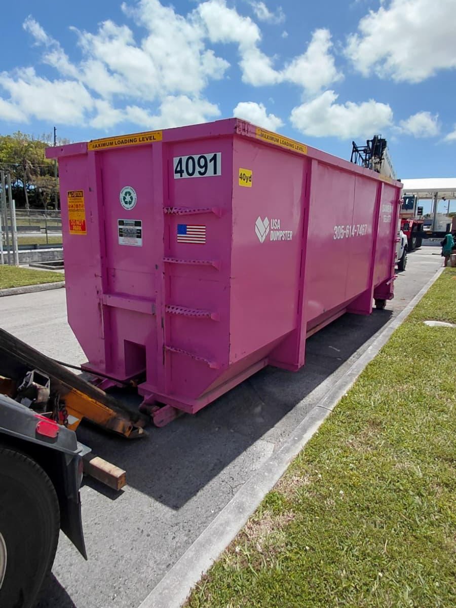 Roll off dumpster rental Hialeah fl