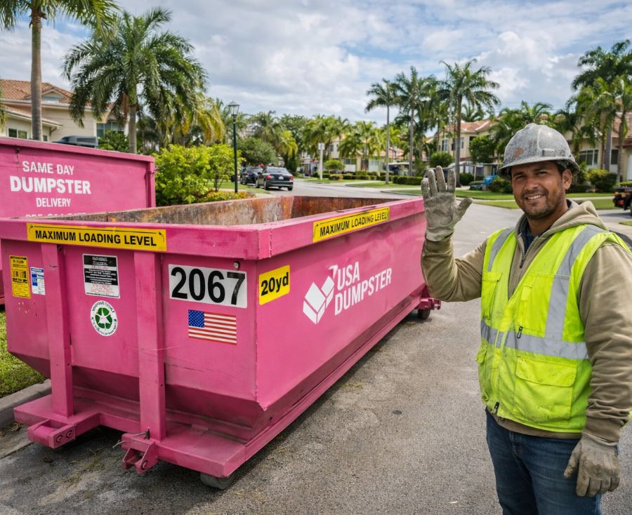 Same day Dumpster Rental Doral