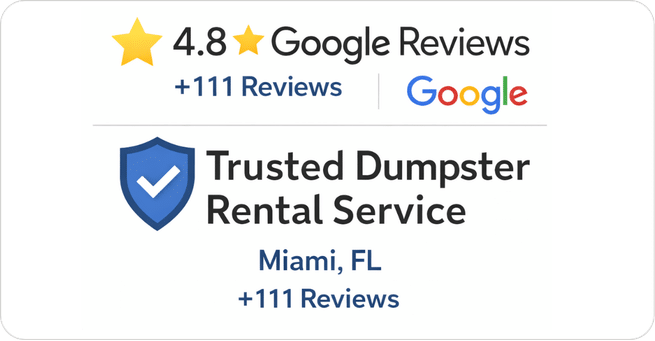 Dumpster Rentals in Miami Gardens Dumpster Rentals in Miami Gardens